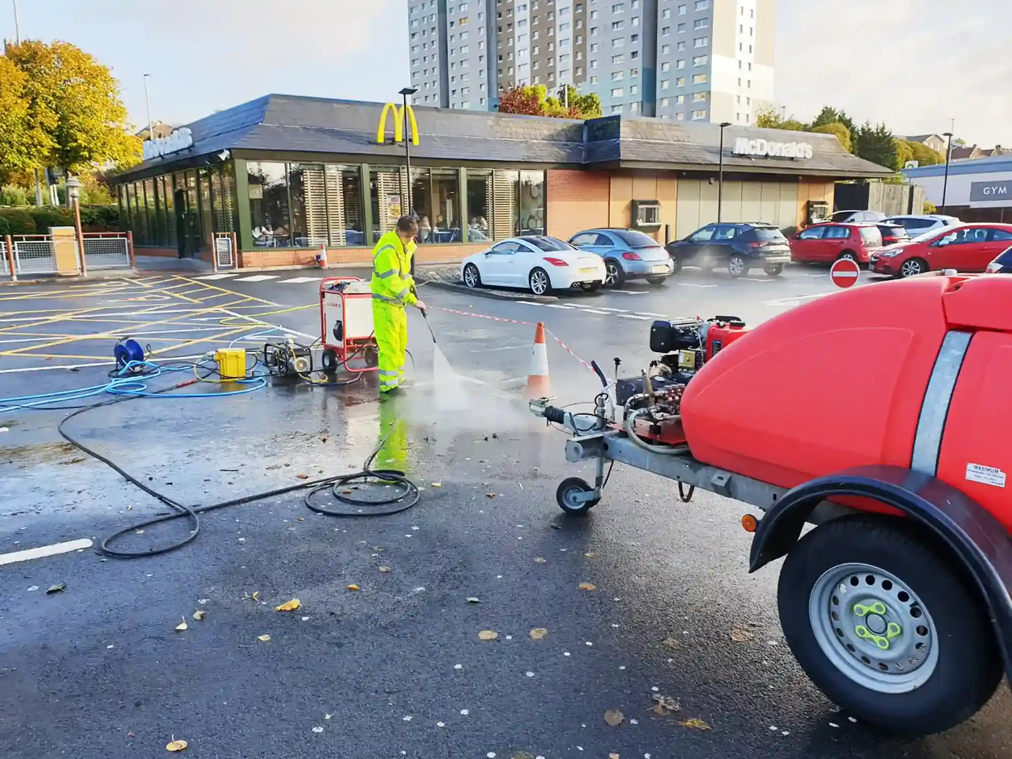 Applications of DOFF Steam Cleaning